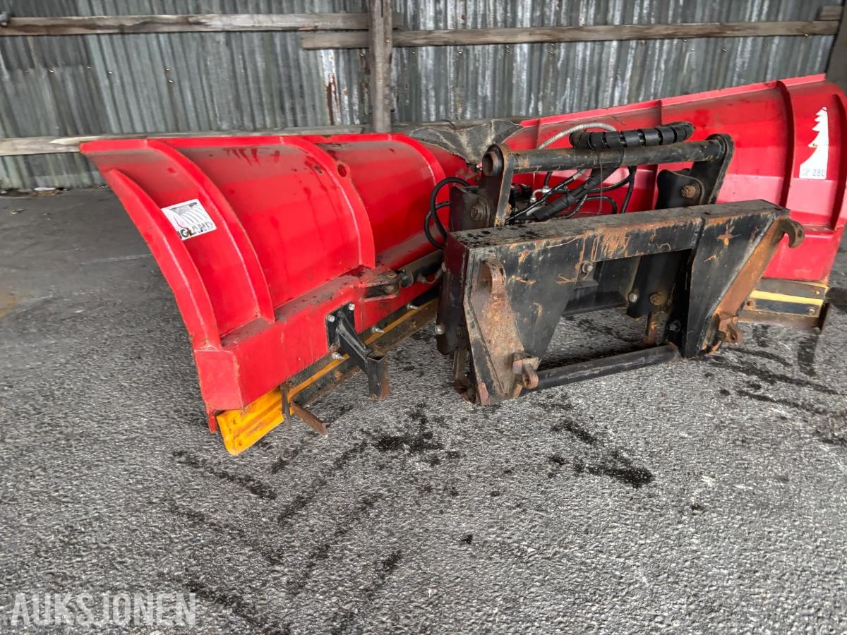Igland SP 280 hydraulisk V-plog - Flytramme - Euro/Sms Feste