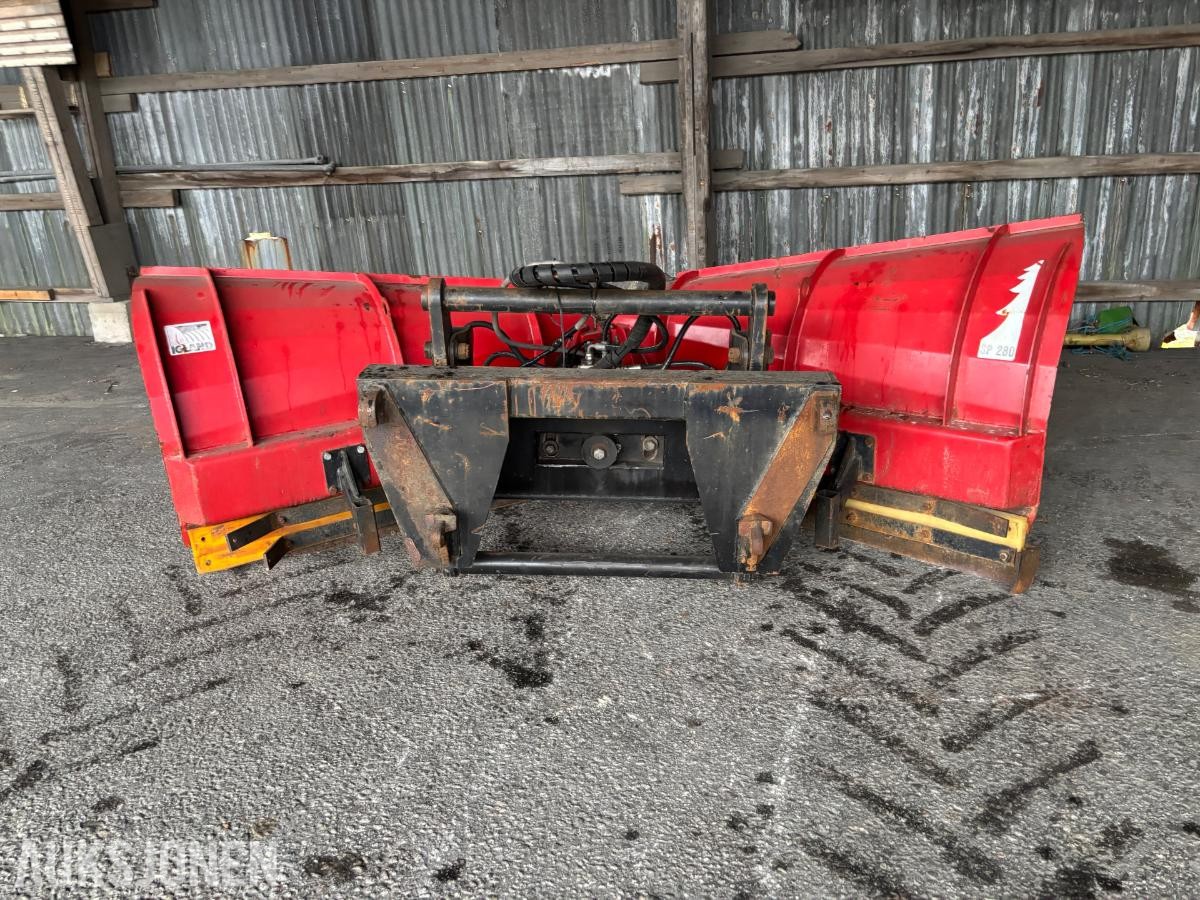 Igland SP 280 hydraulisk V-plog - Flytramme - Euro/Sms Feste