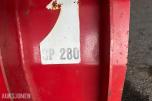 Igland SP 280 hydraulisk V-plog - Flytramme  - Euro/Sms Feste 