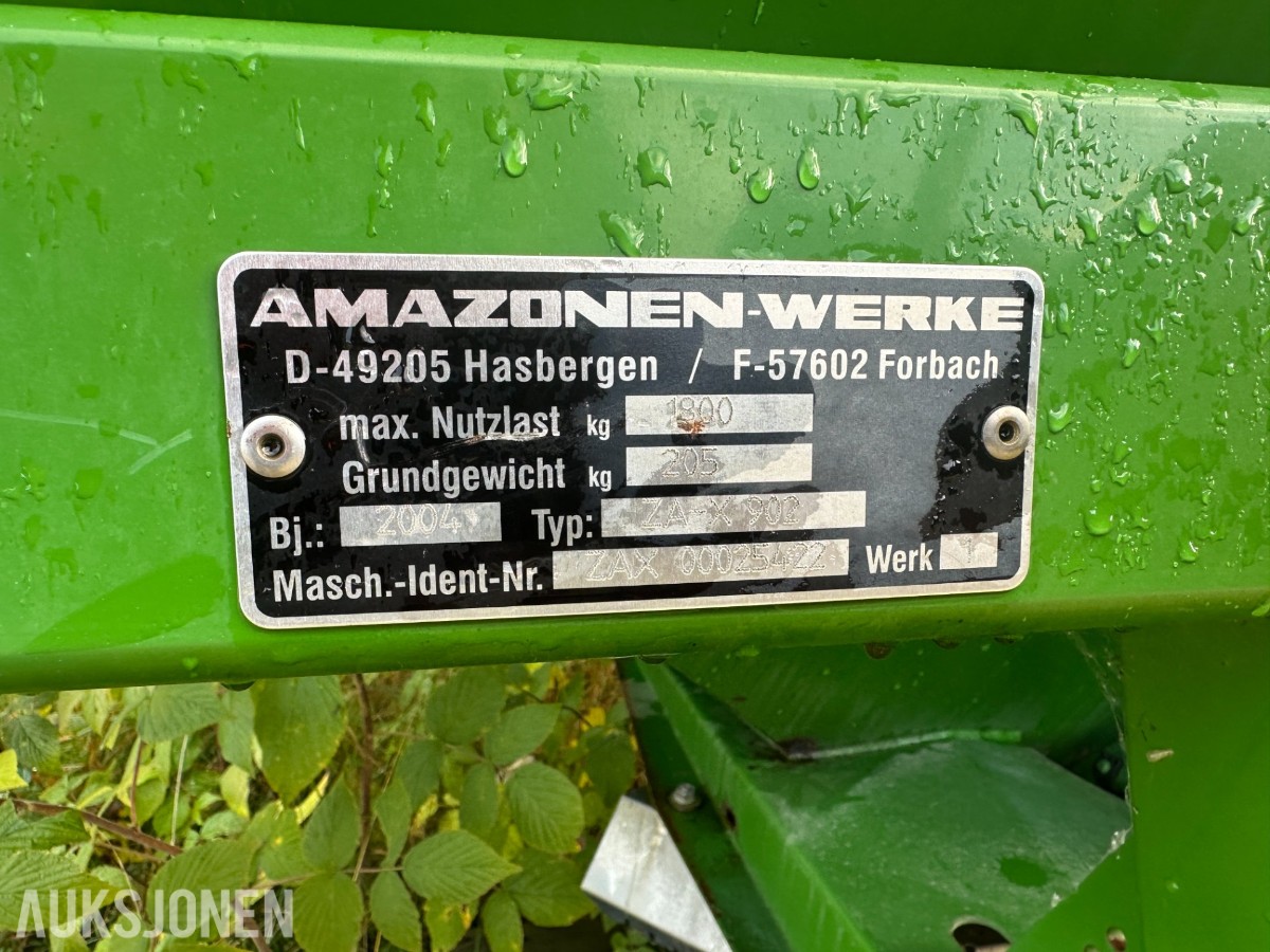 2004 Amazone ZA-X 902 Kunstgjødselspreder