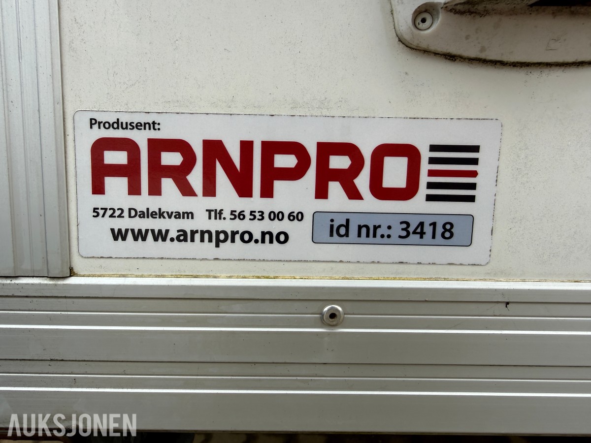 2016 Arnpro 750 mannskapsbrakke / boligvogn - 2 soverom