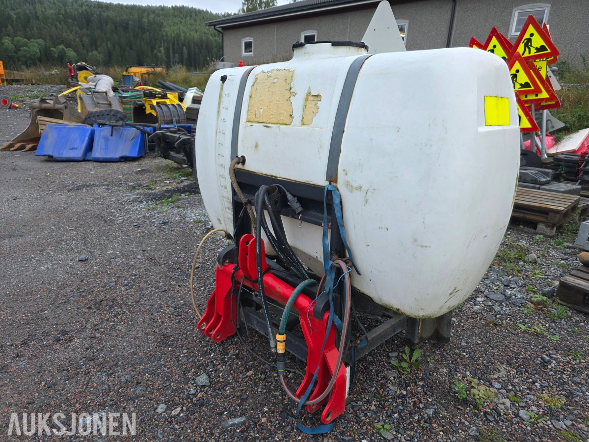 Vann tank 700 L HMV ramme/feste