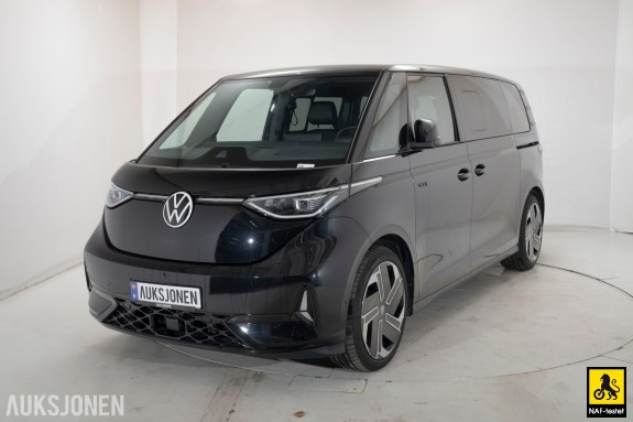 2025 Volkswagen ID.Buzz GTX LANG 86 KWH 340HK 4MOTION 6-SETER ACC HENGERFESTE HARMAN/KARDON MATRIX