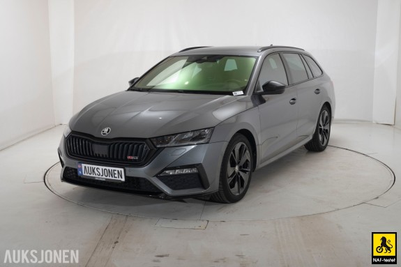 2024 Skoda Octavia RS 2,0 TDI 200 HK 4X4 HENGERFESTE ACC MATRIX VARMER