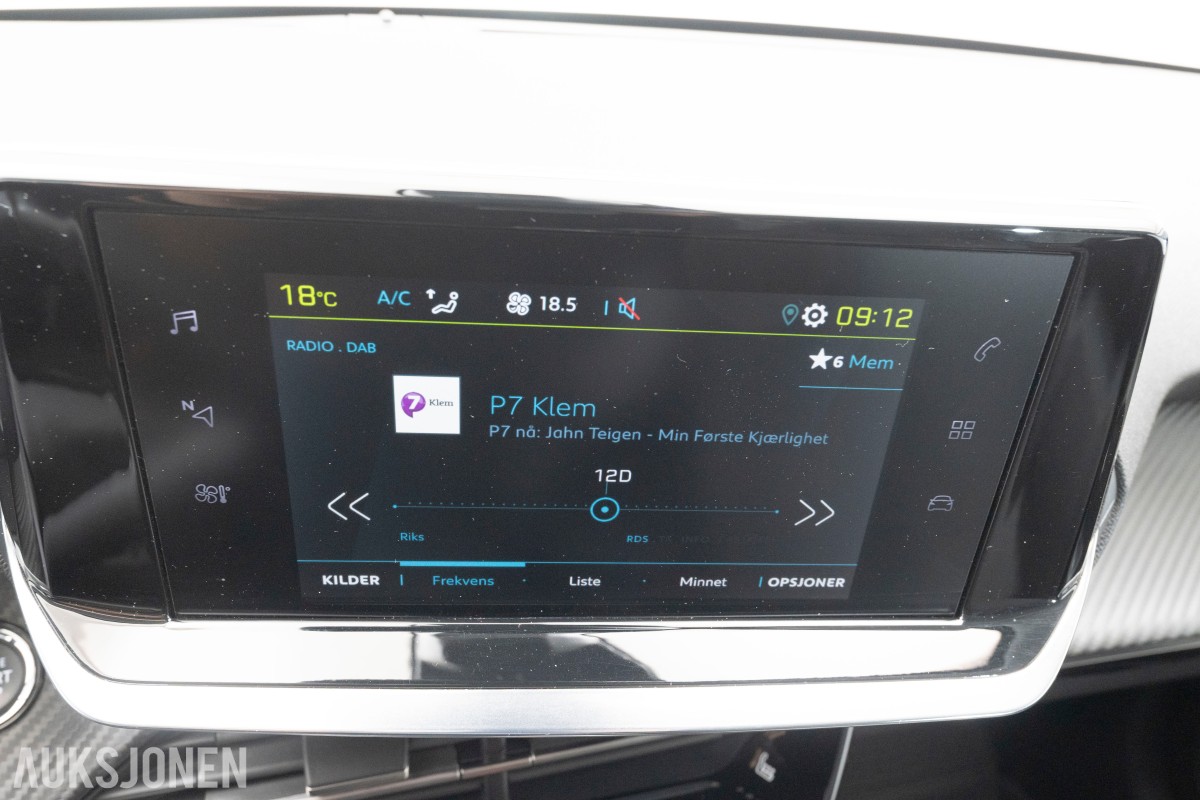 2023 Peugeot E-208 136HK AUT KAMERA CRUISE VARMEPUMPE