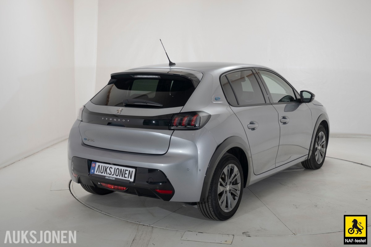 2023 Peugeot E-208 136 HK AUT CRUISE KAMERA LED VARMEPUMPE