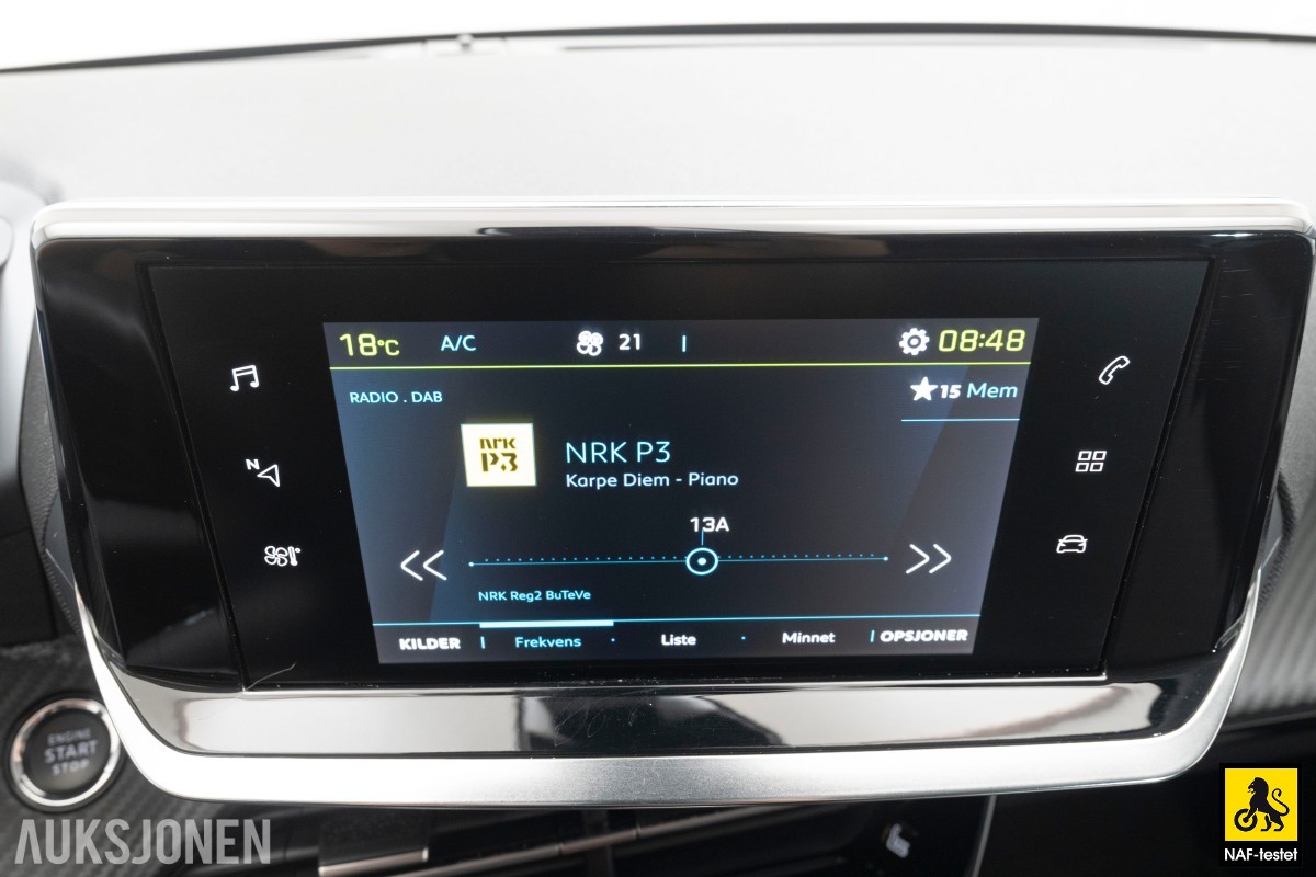 2023 Peugeot E-208 136 HK AUT CRUISE KAMERA LED VARMEPUMPE