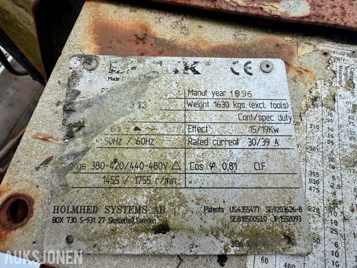 1996 Brokk 150 rivningsrobot – fjernkontroll