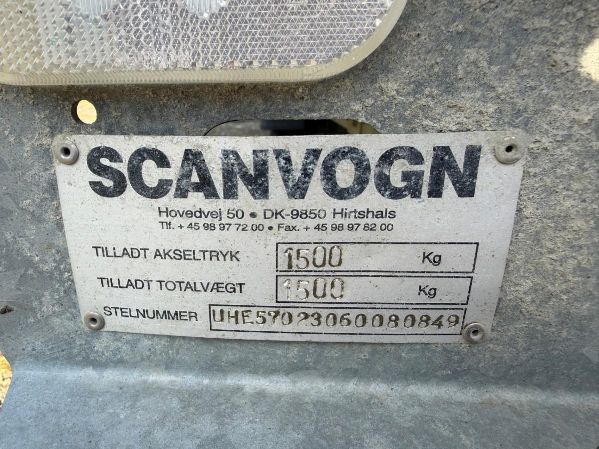 2007 Scanvogn 570 Mannskapsbrakke med WC