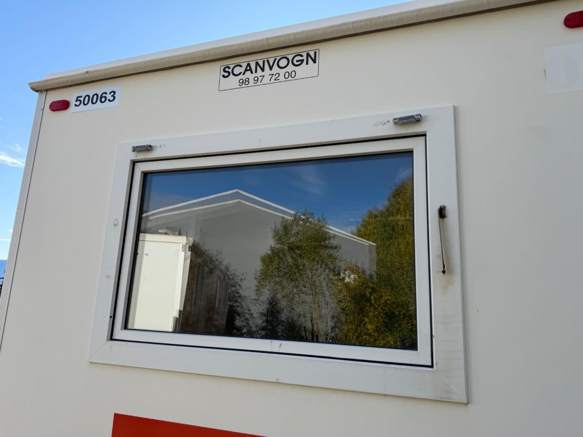 2007 Scanvogn 570 Mannskapsbrakke med WC