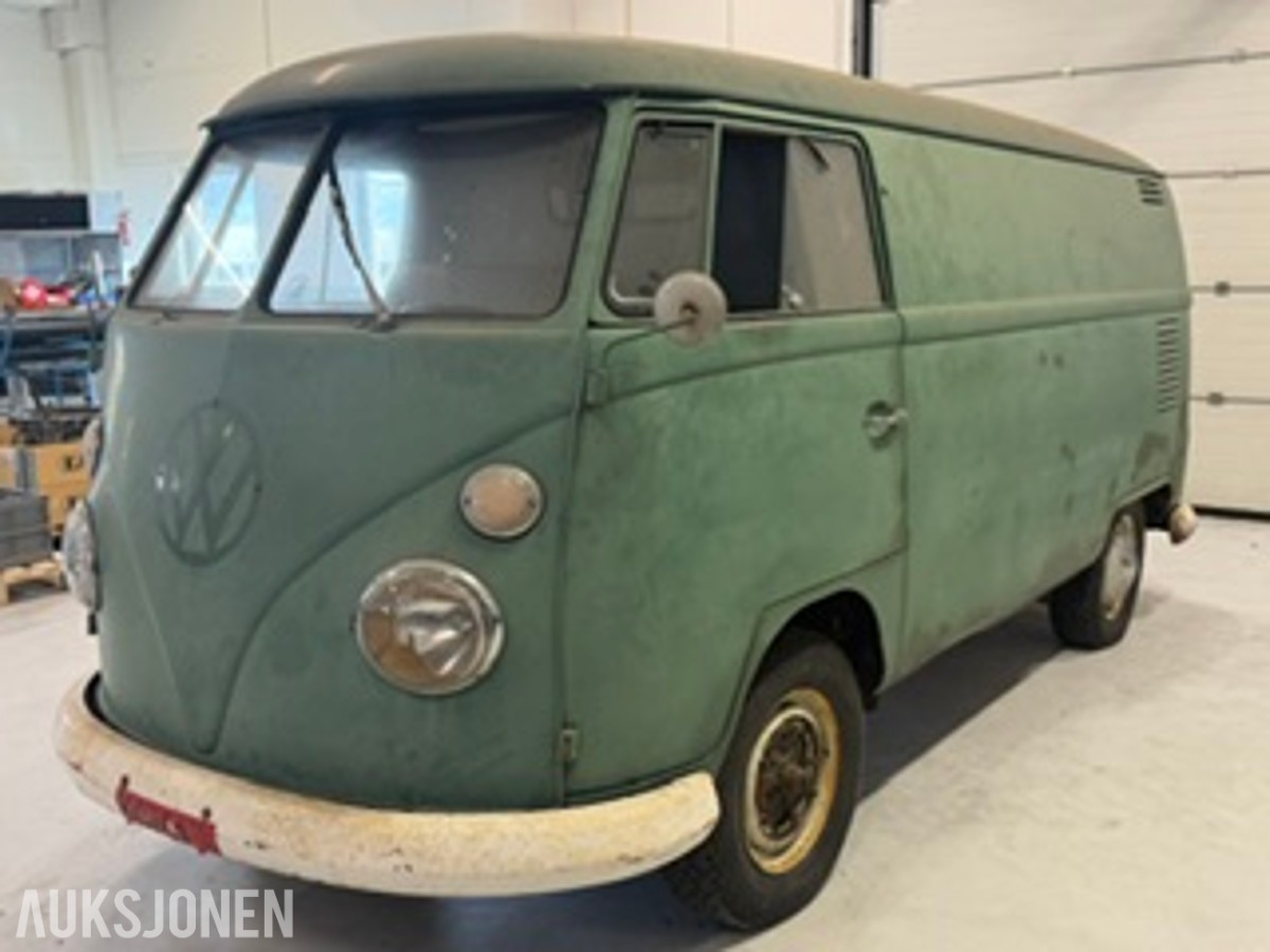 Volkswagen T1 Split Panel 1963 – originalpreget klassiker med flott patina
