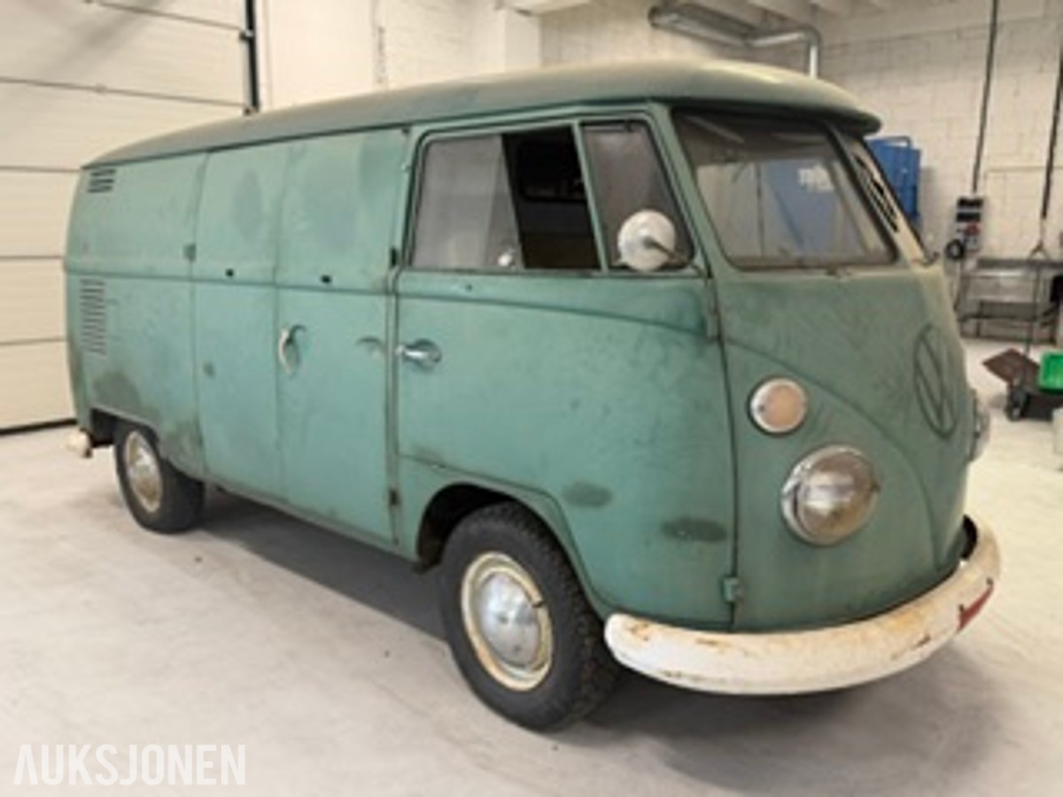Volkswagen T1 Split Panel 1963 – originalpreget klassiker med flott patina
