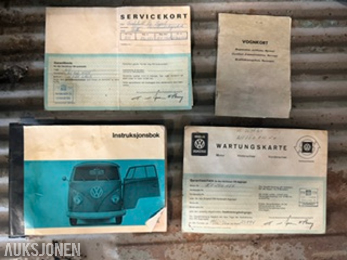 Volkswagen T1 Split Panel 1963 – originalpreget klassiker med flott patina
