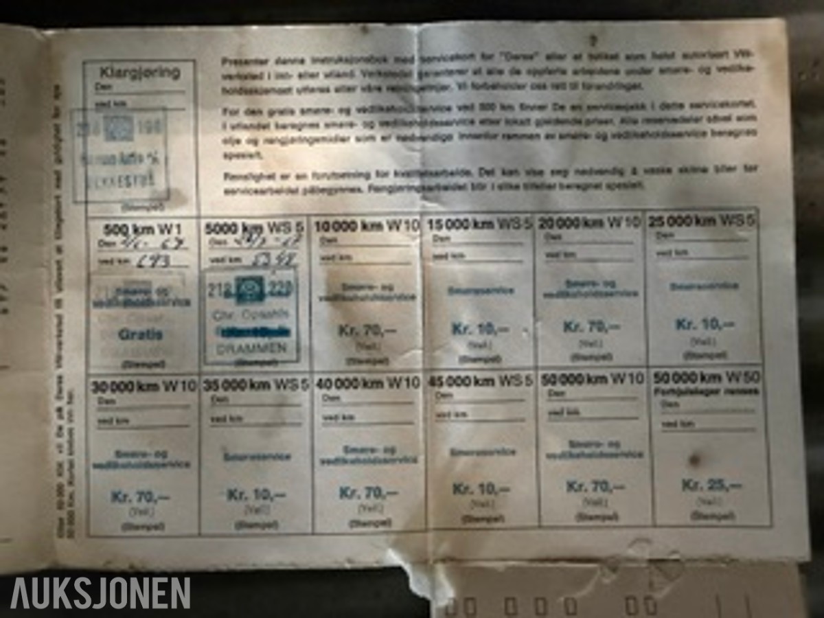 Volkswagen T1 Split Panel 1963 – originalpreget klassiker med flott patina