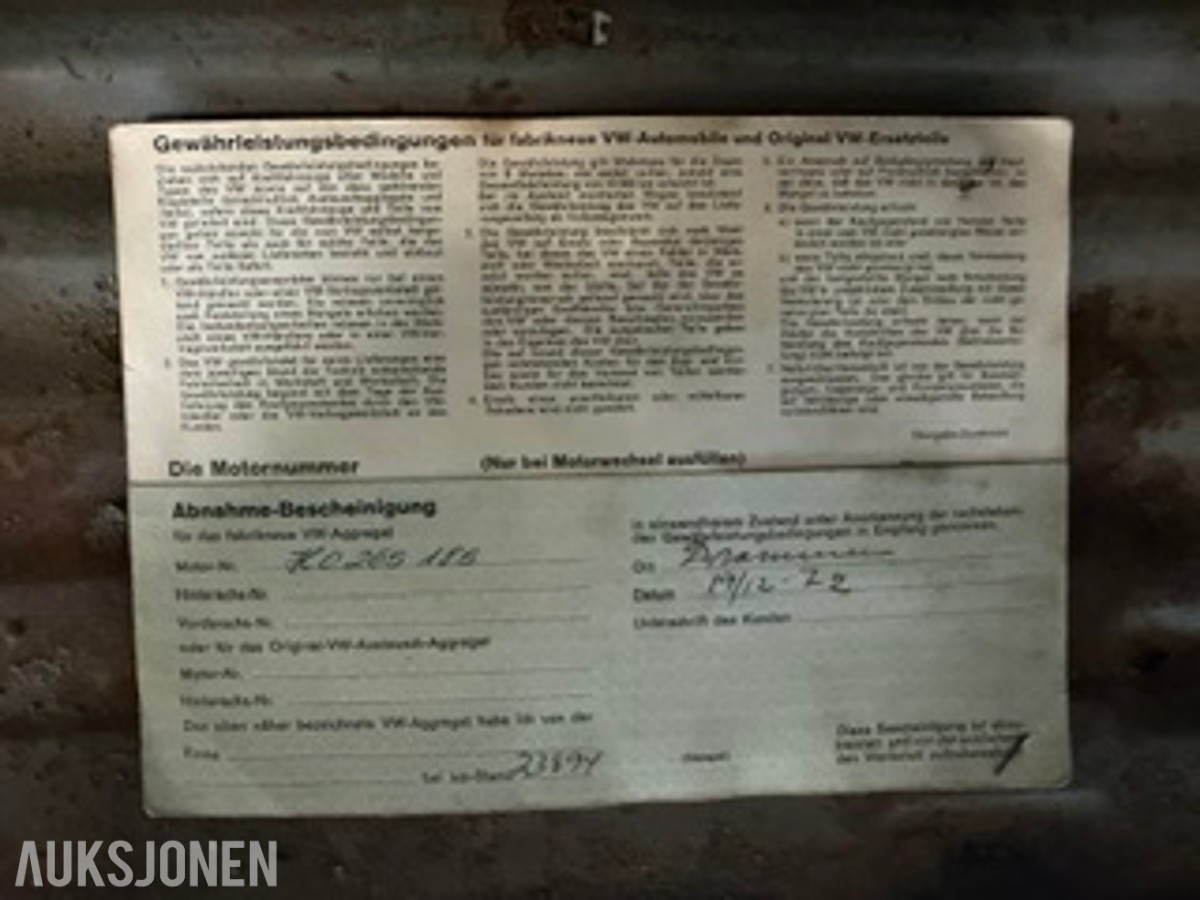 Volkswagen T1 Split Panel 1963 – originalpreget klassiker med flott patina