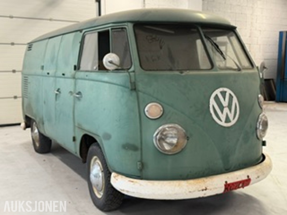 Volkswagen T1 Split Panel 1963 – originalpreget klassiker med flott patina