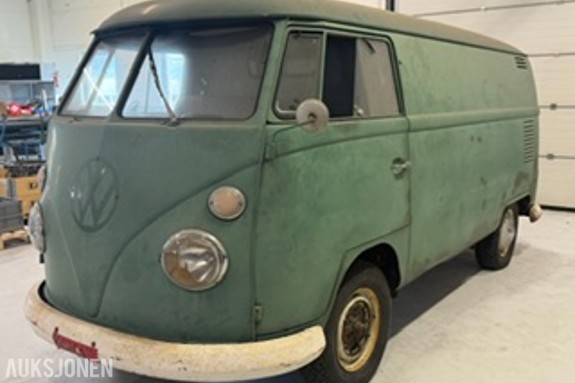 Volkswagen T1 Split Panel 1963 – originalpreget klassiker med flott patina