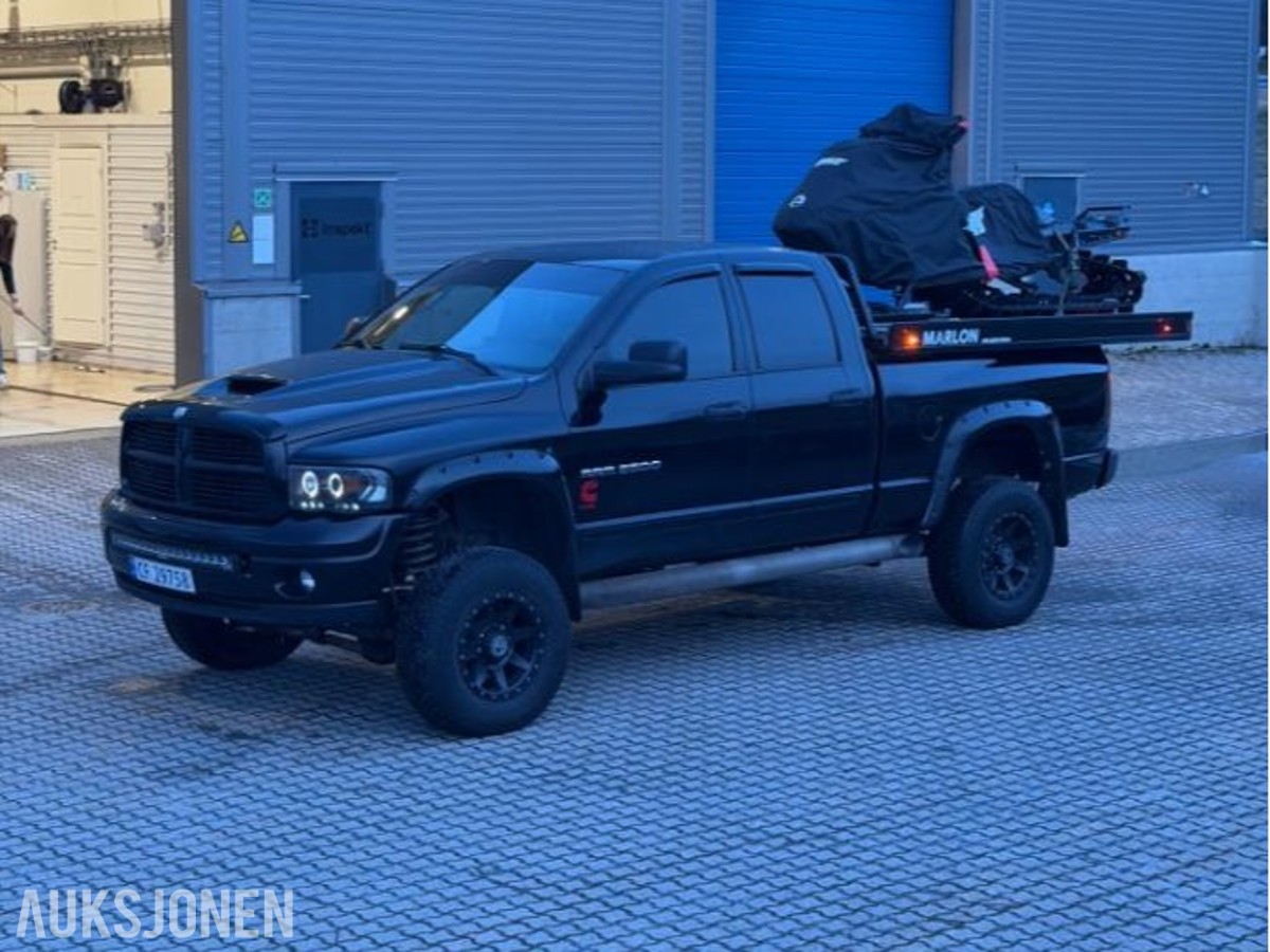 2004 Dodge RAM 5.9 Diesel 309HK 4WD, Automat, Cruisekontroll, Kupevarmer