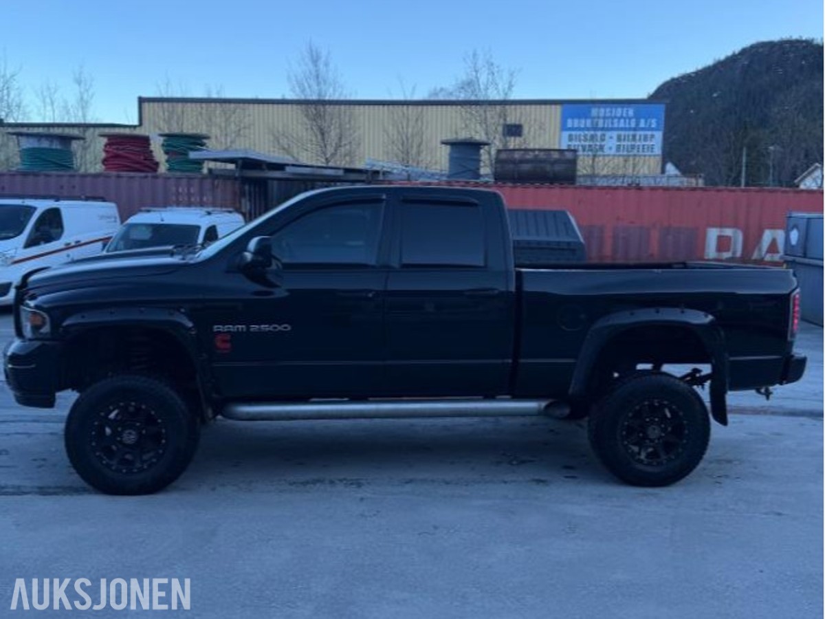 2004 Dodge RAM 5.9 Diesel 309HK 4WD, Automat, Cruisekontroll, Kupevarmer