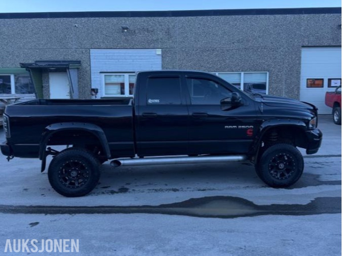 2004 Dodge RAM 5.9 Diesel 309HK 4WD, Automat, Cruisekontroll, Kupevarmer