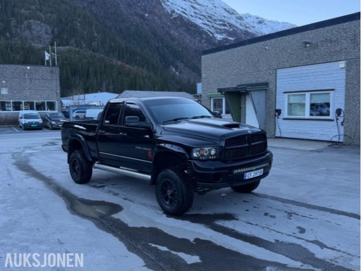 2004 Dodge RAM 5.9 Diesel 309HK 4WD, Automat, Cruisekontroll, Kupevarmer