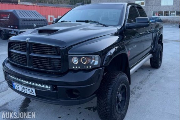 2004 Dodge RAM 5.9 Diesel 309HK 4WD, Automat, Cruisekontroll, Kupevarmer