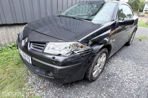2006 Renault Megane 1.6 111hk 152000km - Cabriolet - skinn interiør