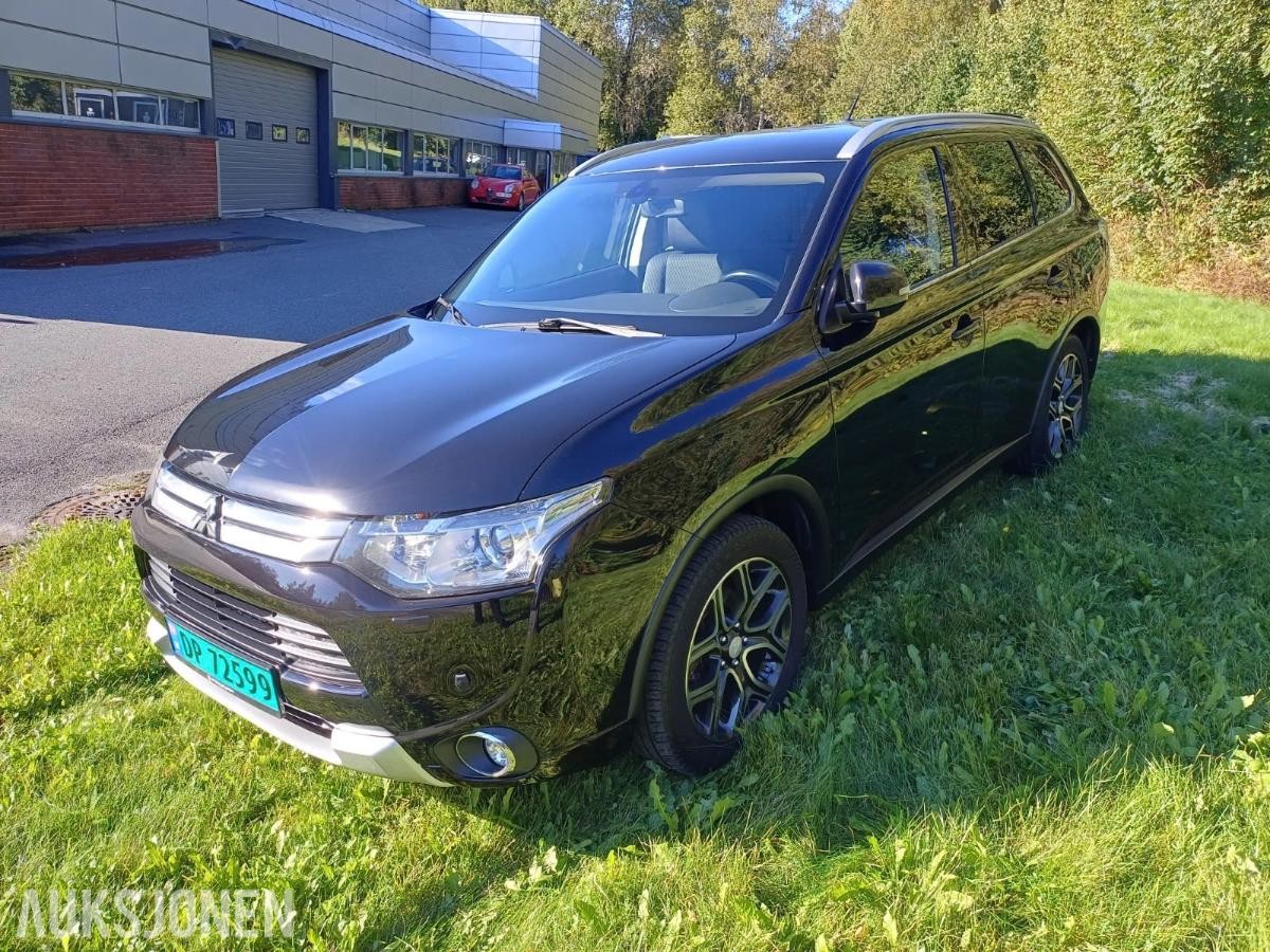 2015 Mitsubishi Outlander 2.3 Diesel 150hk 4WD Automat, Cruisekontroll, Ryggekamera