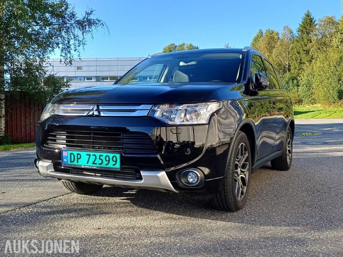 2015 Mitsubishi Outlander 2.3 Diesel 150hk 4WD Automat, Cruisekontroll, Ryggekamera
