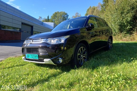 2015 Mitsubishi Outlander 2.3 Diesel 150hk 4WD Automat, Cruisekontroll, Ryggekamera