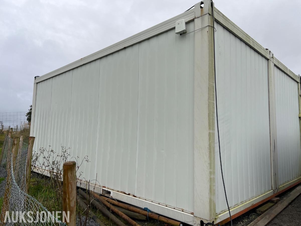 2 stk. Container brakker sandwich Containere 20 fot