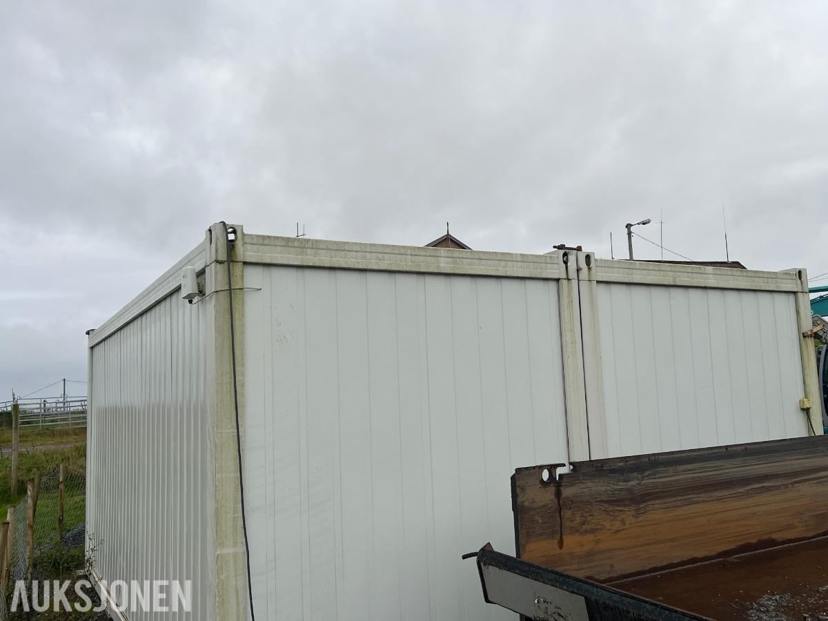 2 stk. Container brakker sandwich Containere 20 fot
