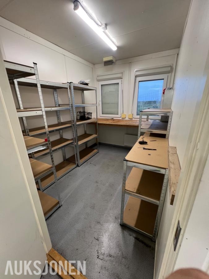 2 stk. Container brakker sandwich Containere 20 fot