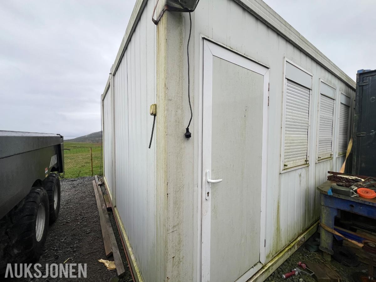 2 stk. Container brakker sandwich Containere 20 fot