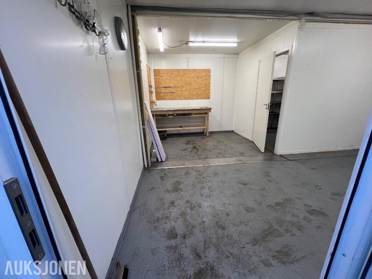 2 stk. Container brakker sandwich Containere 20 fot