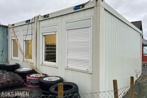 2 stk. Container brakker sandwich  Containere 20 fot