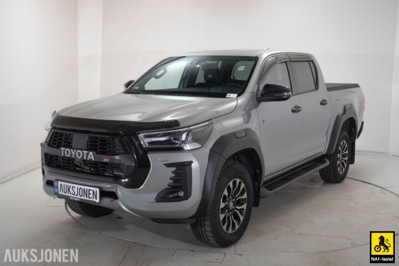 2023 Toyota HiLux 2,8 D-4D 204 HK 4WD AUT GR-S ACC LED HENGERFESTE KAMERA PLANTREKK