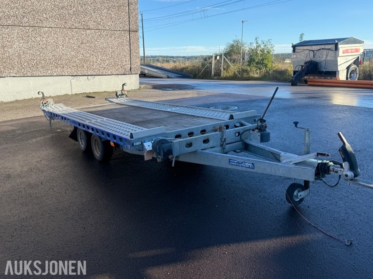 2016 WIOLA Vangsgutadn biltransporttilhenger 3 000 kg, 2 aksler