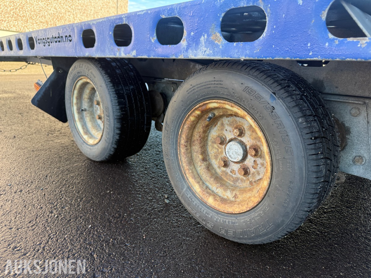 2016 WIOLA Vangsgutadn biltransporttilhenger 3 000 kg, 2 aksler