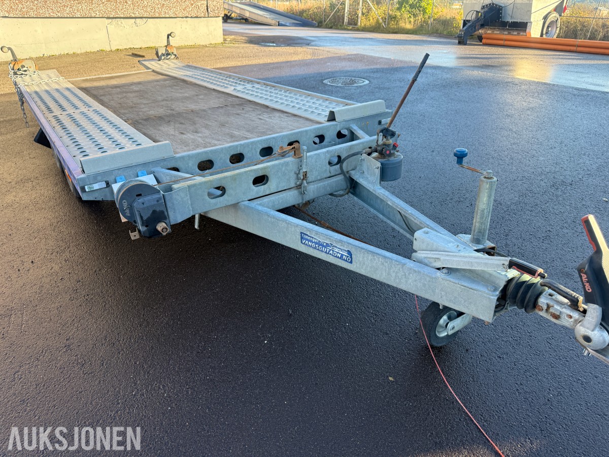 2016 WIOLA Vangsgutadn biltransporttilhenger 3 000 kg, 2 aksler