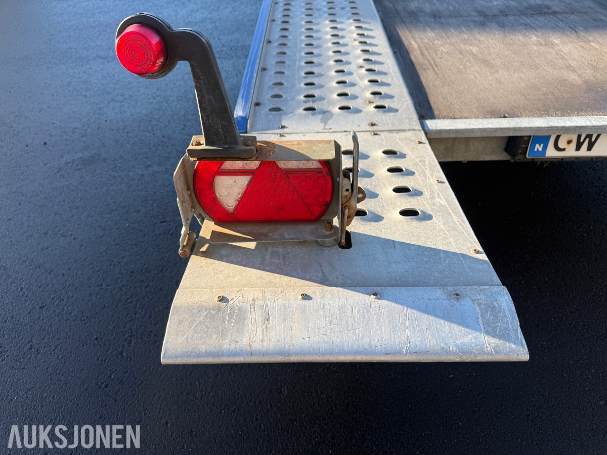 2016 WIOLA Vangsgutadn biltransporttilhenger 3 000 kg, 2 aksler