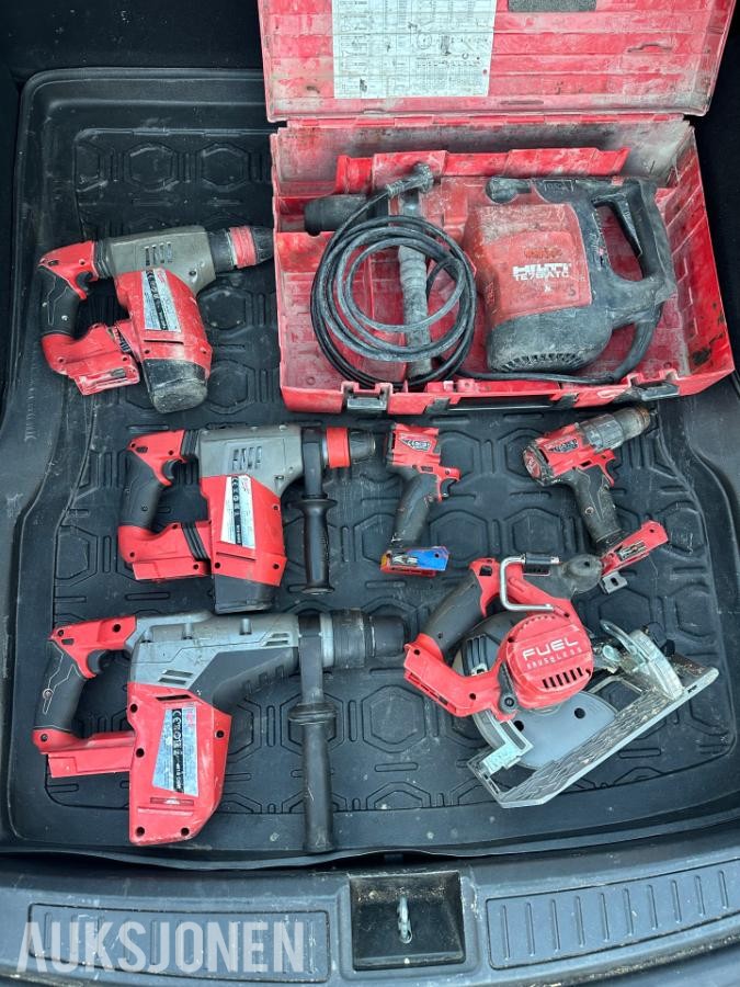Verktøy - Milwaukee + Hilti 18v, Reparasjonsobjekter