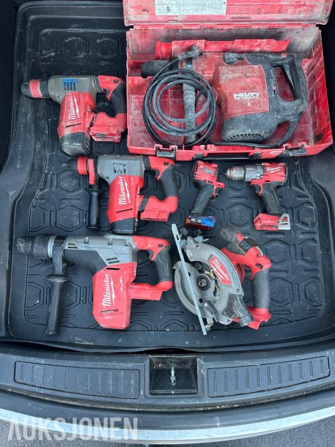 Verktøy - Milwaukee + Hilti 18v, Reparasjonsobjekter