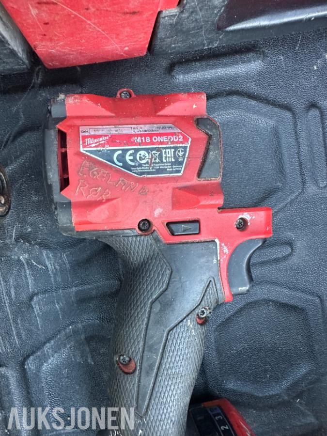 Verktøy - Milwaukee + Hilti 18v, Reparasjonsobjekter
