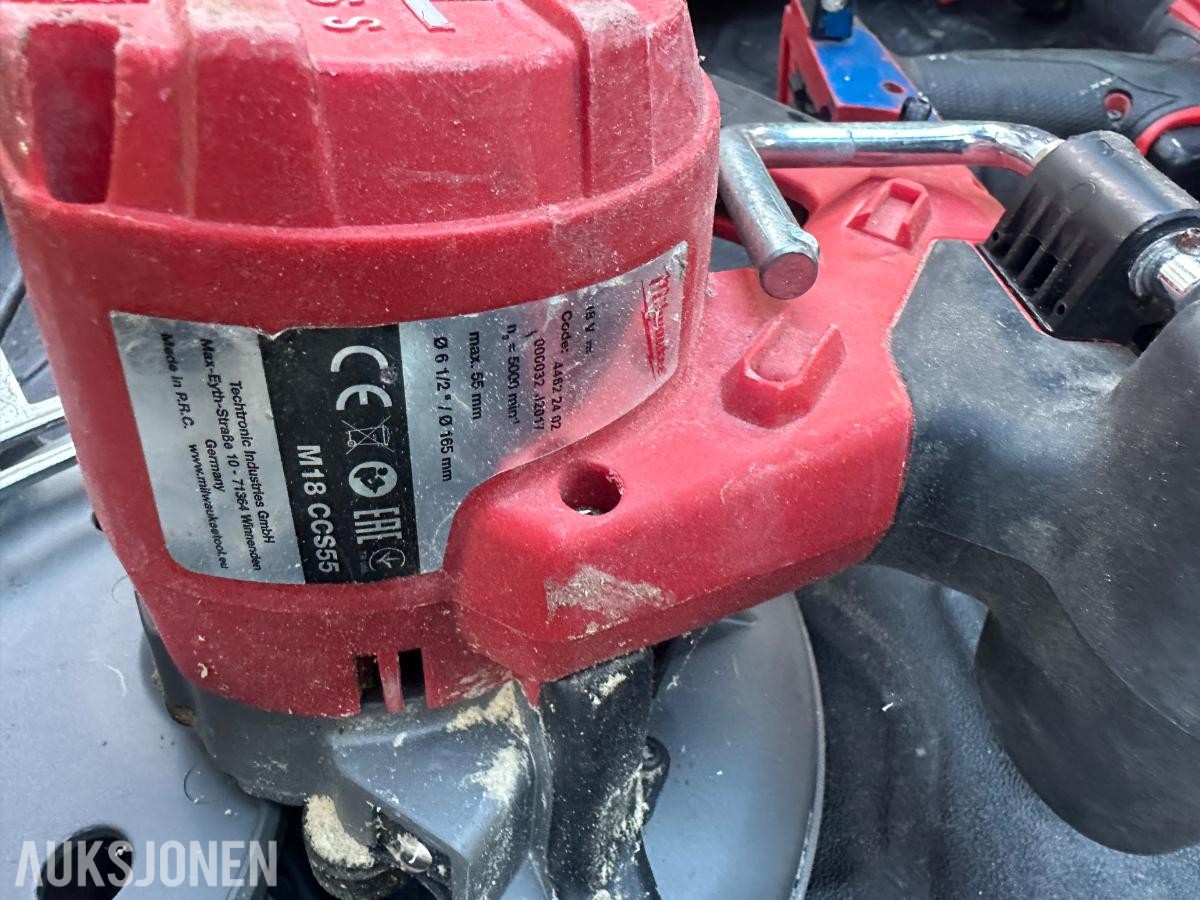 Verktøy - Milwaukee + Hilti 18v, Reparasjonsobjekter