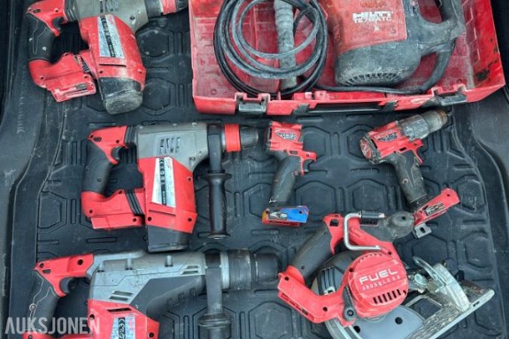 Verktøy - Milwaukee + Hilti 18v, Reparasjonsobjekter