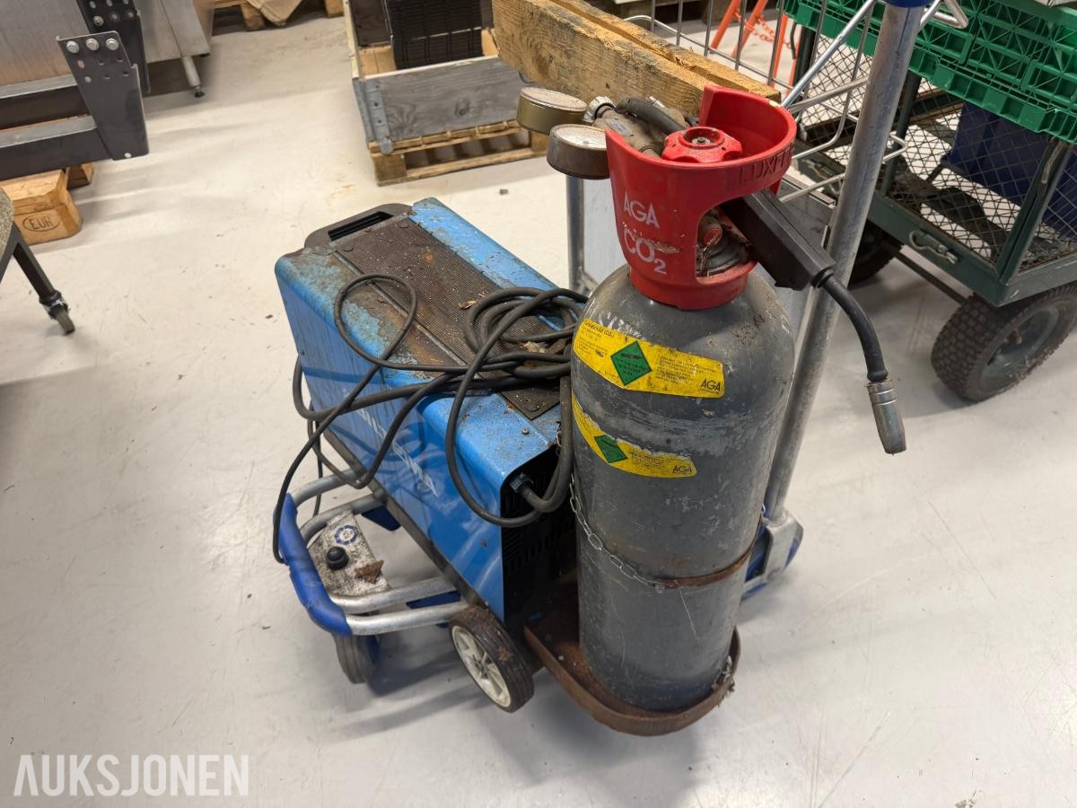 Biltema sveiseapparat og Luna MK255 kompressor