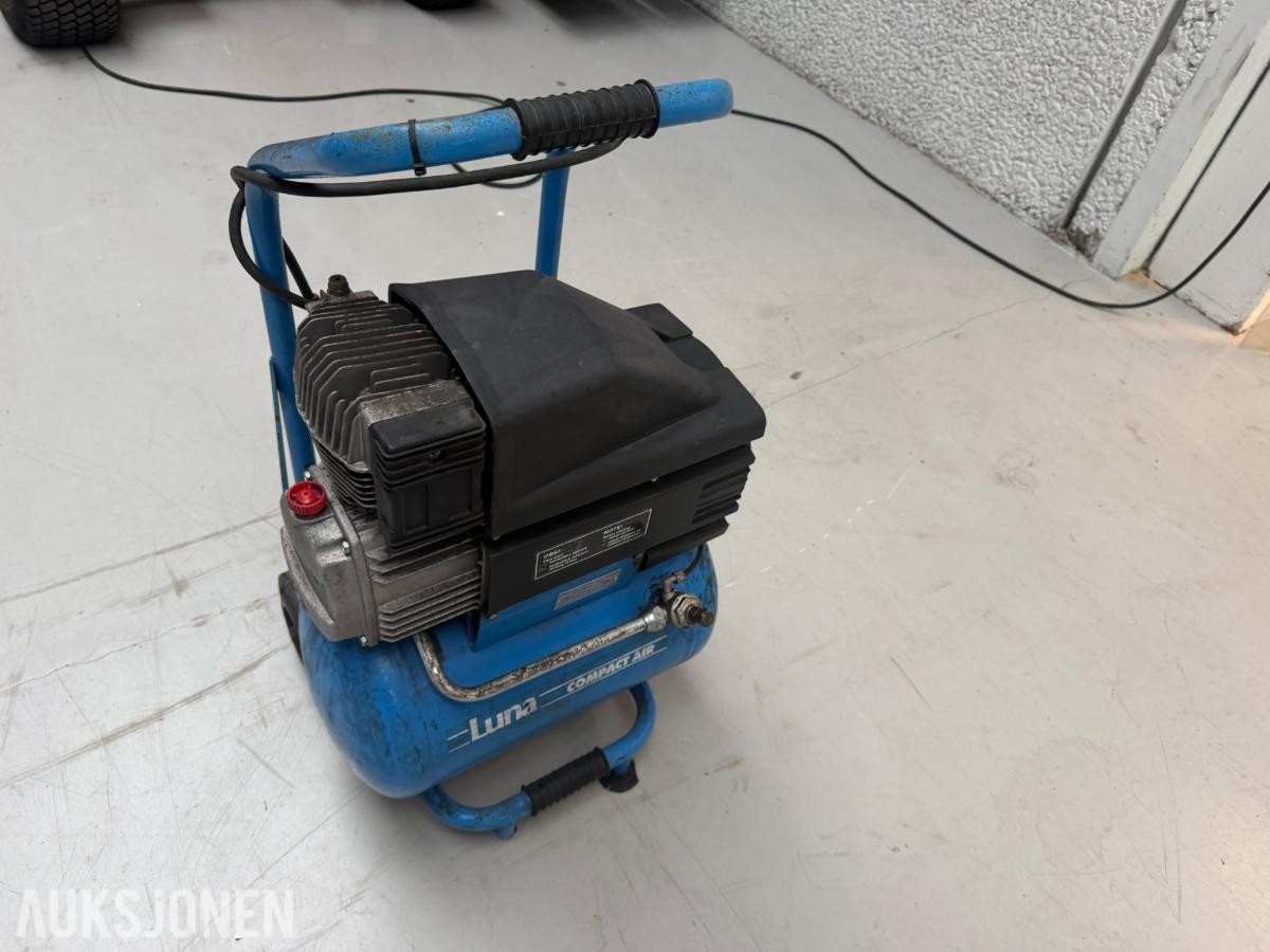 Biltema sveiseapparat og Luna MK255 kompressor