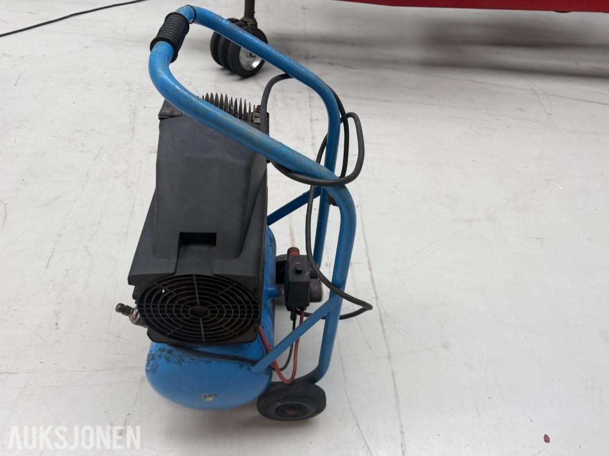 Biltema sveiseapparat og Luna MK255 kompressor