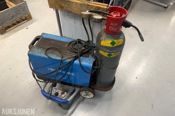 Biltema sveiseapparat og Luna MK255 kompressor